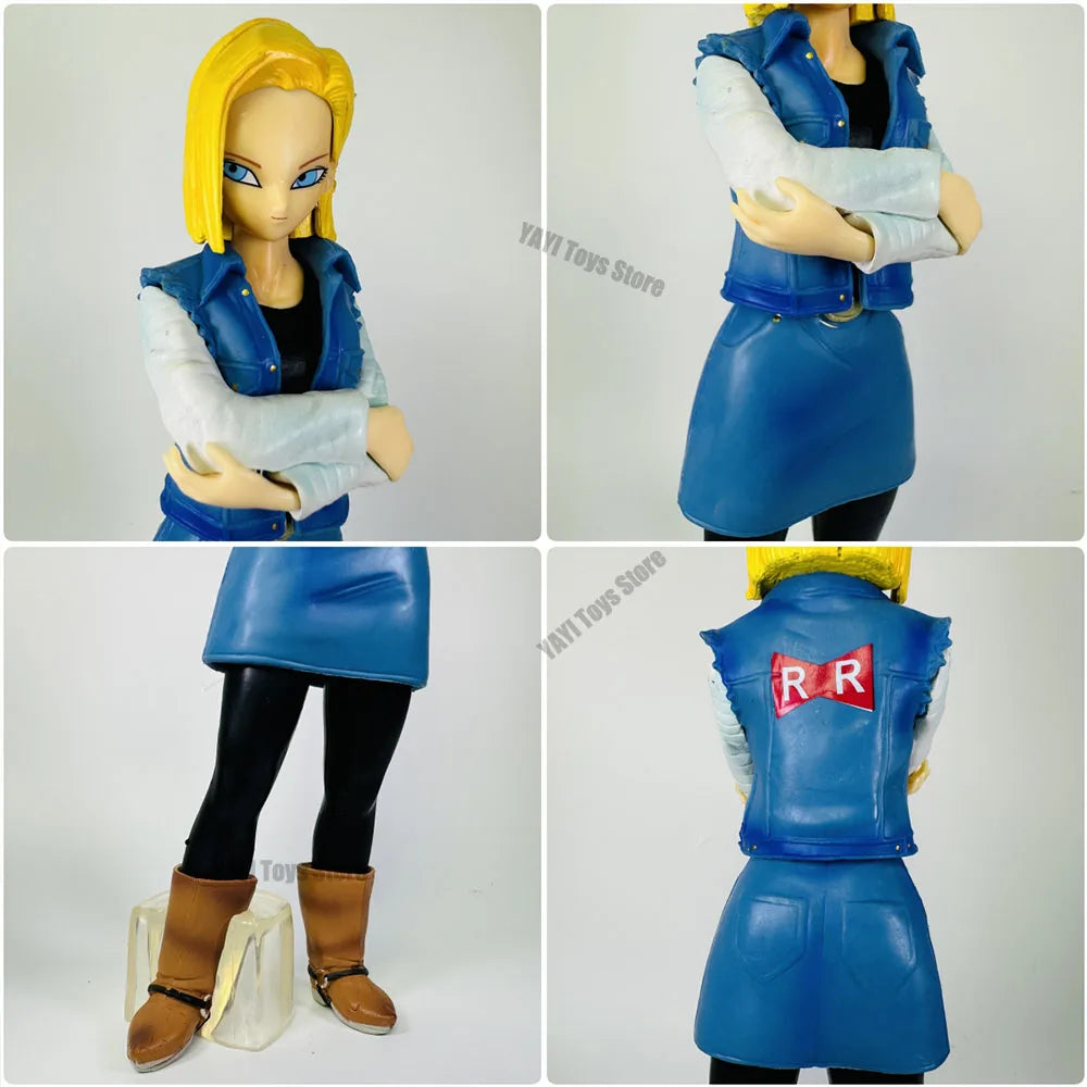 AnimeCollectibles Dragon Ball Z Android 18 Actiefiguur – Perfect Voor Verzamelaars