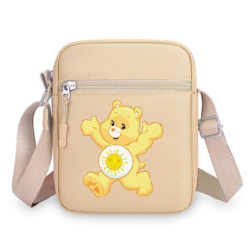 Schoudertas Care Bears Kawaii Canvas Crossbody Voor Dames