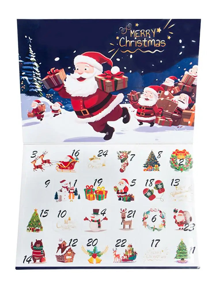 Adventskalender 2025 Sneeuwvlok – 24 Lege Dozen om zelf te vullen