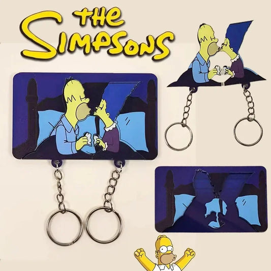 Sleutelhanger The Simpsons Creatief en Persoonlijk Design