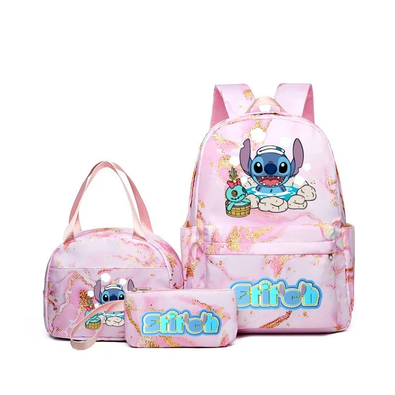Disney Lilo & Stitch Rugzak Set 3delig – Grote Capaciteit