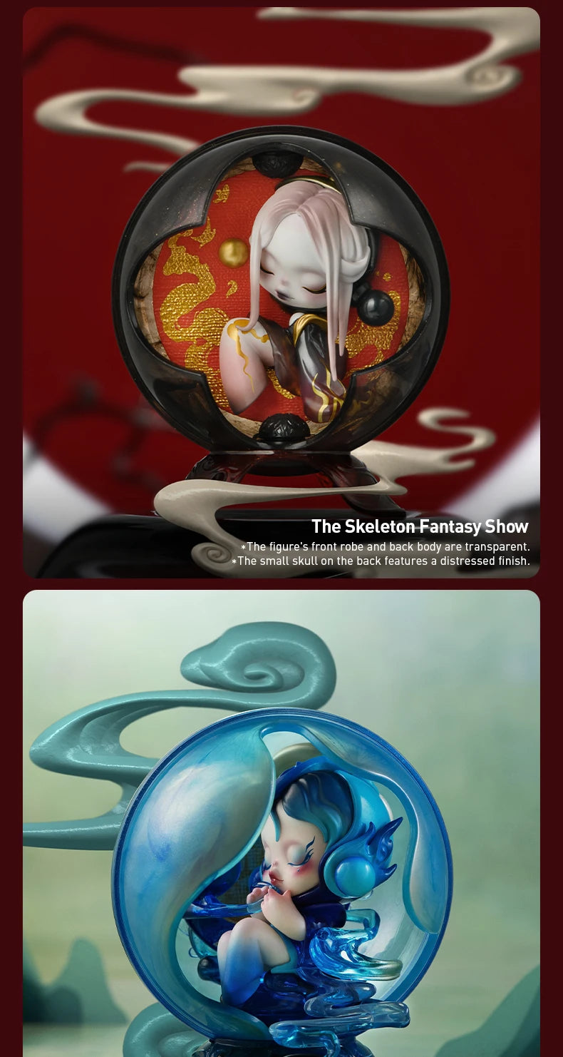 Officiële POP MART SKULLPANDA The Mirage Series – Mystery Box