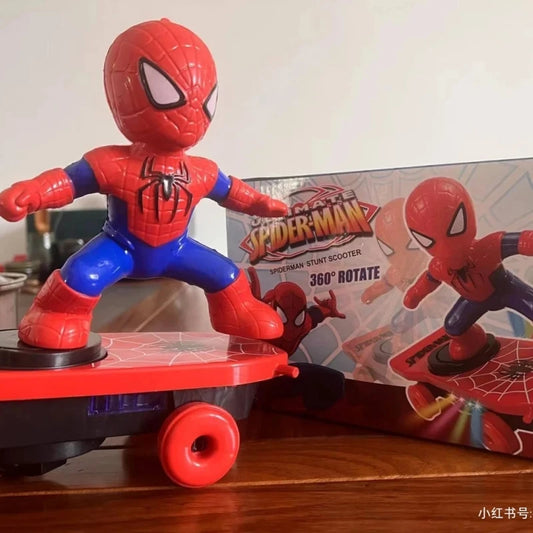 2023 The Avengers Spiderman Skateboard Met Stunts en Muziek