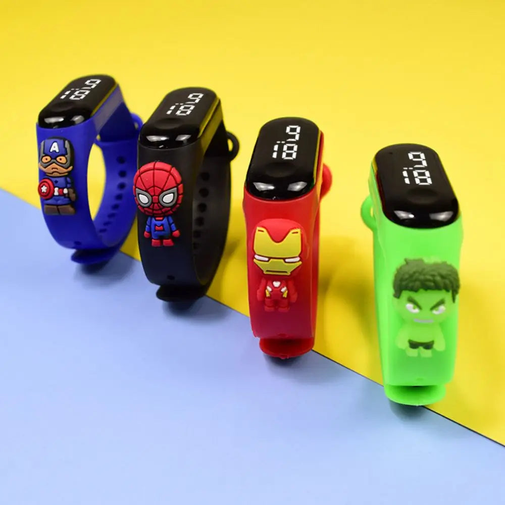 Marvel Spider-Man Kinderhorloge Waterdicht LED Display