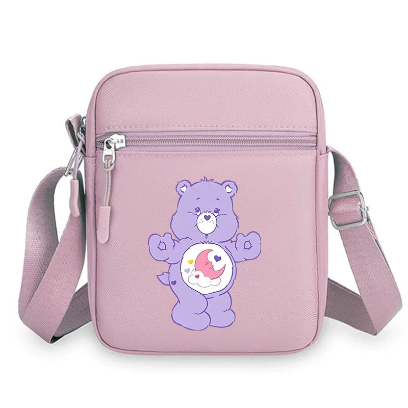Schoudertas Care Bears Kawaii Canvas Crossbody Voor Dames
