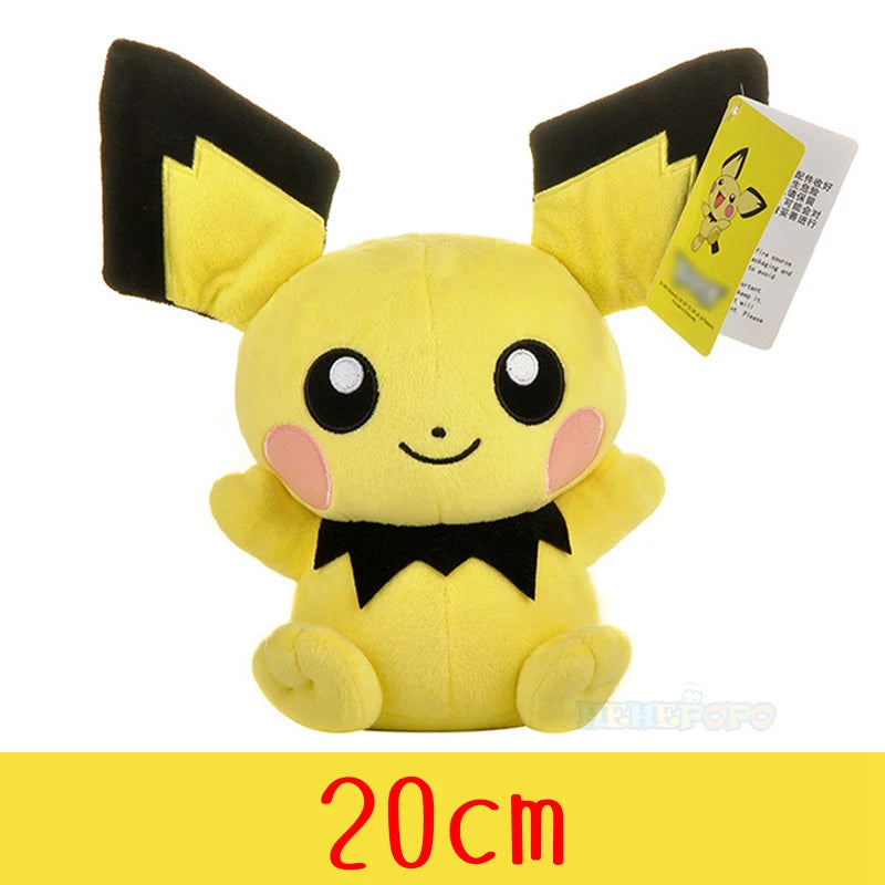 Originele Pokémon Knuffel o.a. Pikachu, Gengar Snorlax 18 tot 30cm