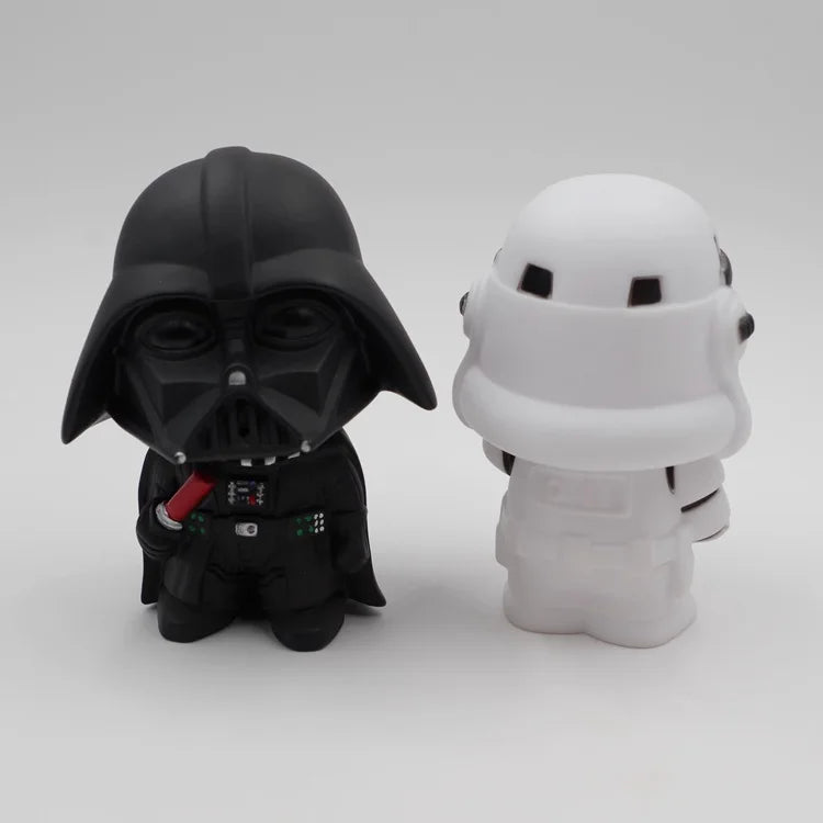 Actiefiguren Star Wars 2pcs Set Kawaii Stijl Met Populaire Figuren