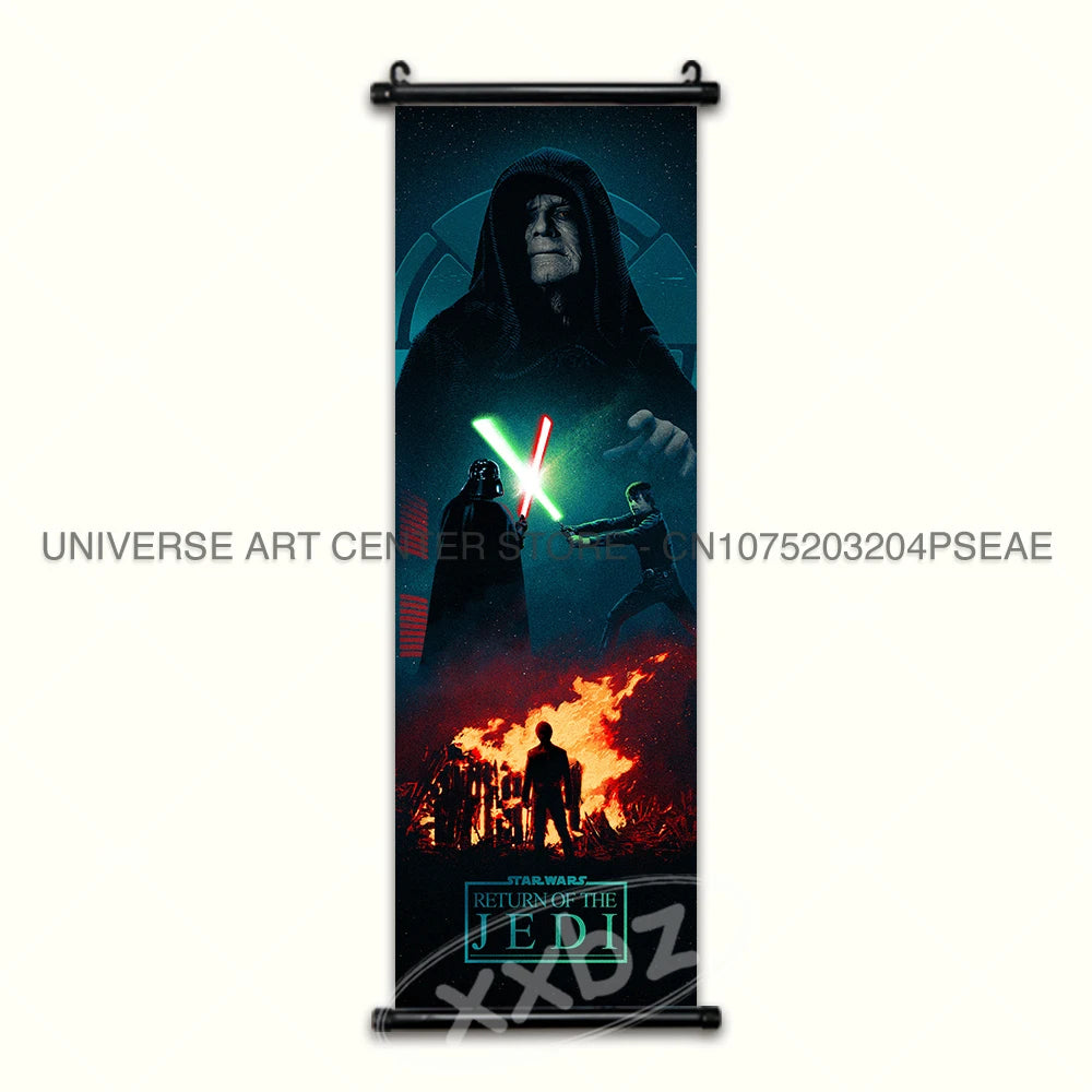 Star Wars Poster Wanddecoratie Anakin Skywalker en Yoda