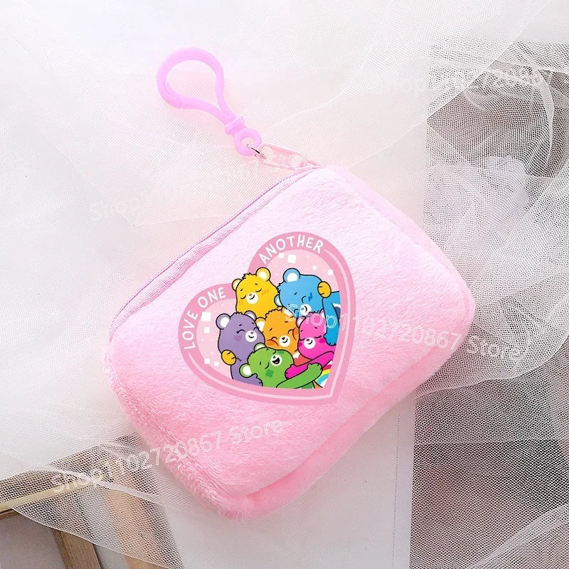 Knuffel Portemonnee Care Bears Mini Draagbaar en Schattig