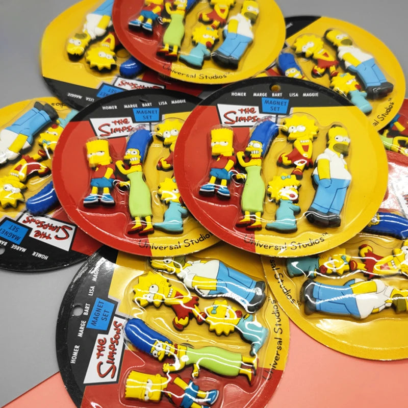 5 Stuks Simpsons Homer Magneten voor Persoonlijke Decoratie