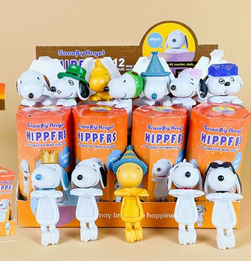 MINISO Snoopy Blinde Doos Figurine – Schattige Anime Decoratie