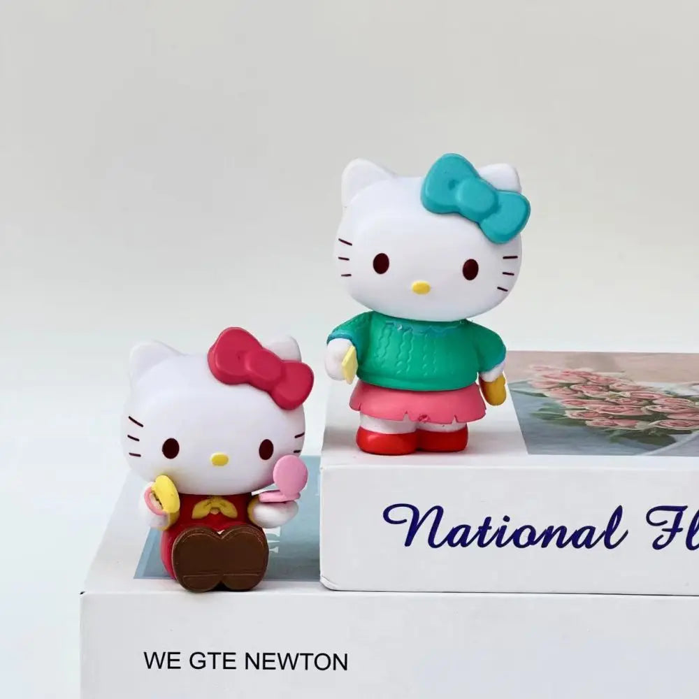 MINISO Hello Kitty Blind Box Figuren – Schattige Anime Decoratie voor Meisjes