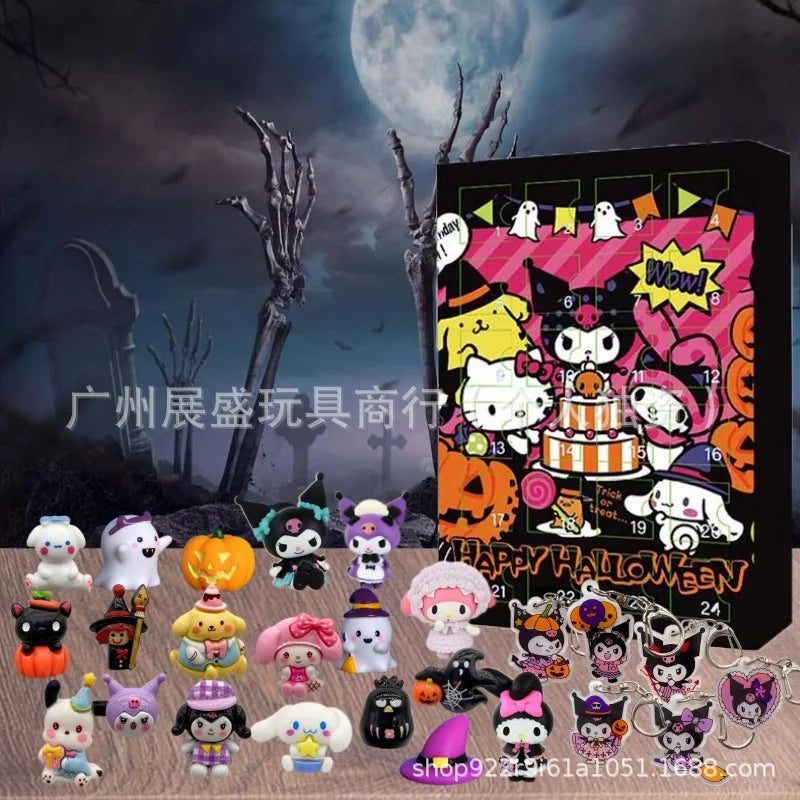 Adventskalender 24 Dagen Sanrio, Hello Kitty en Kuromi Feestplezier