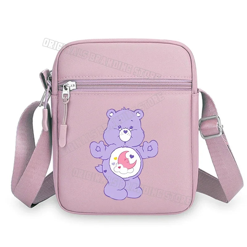 Schoudertas Care Bears Kawaii Canvas Crossbody Voor Dames