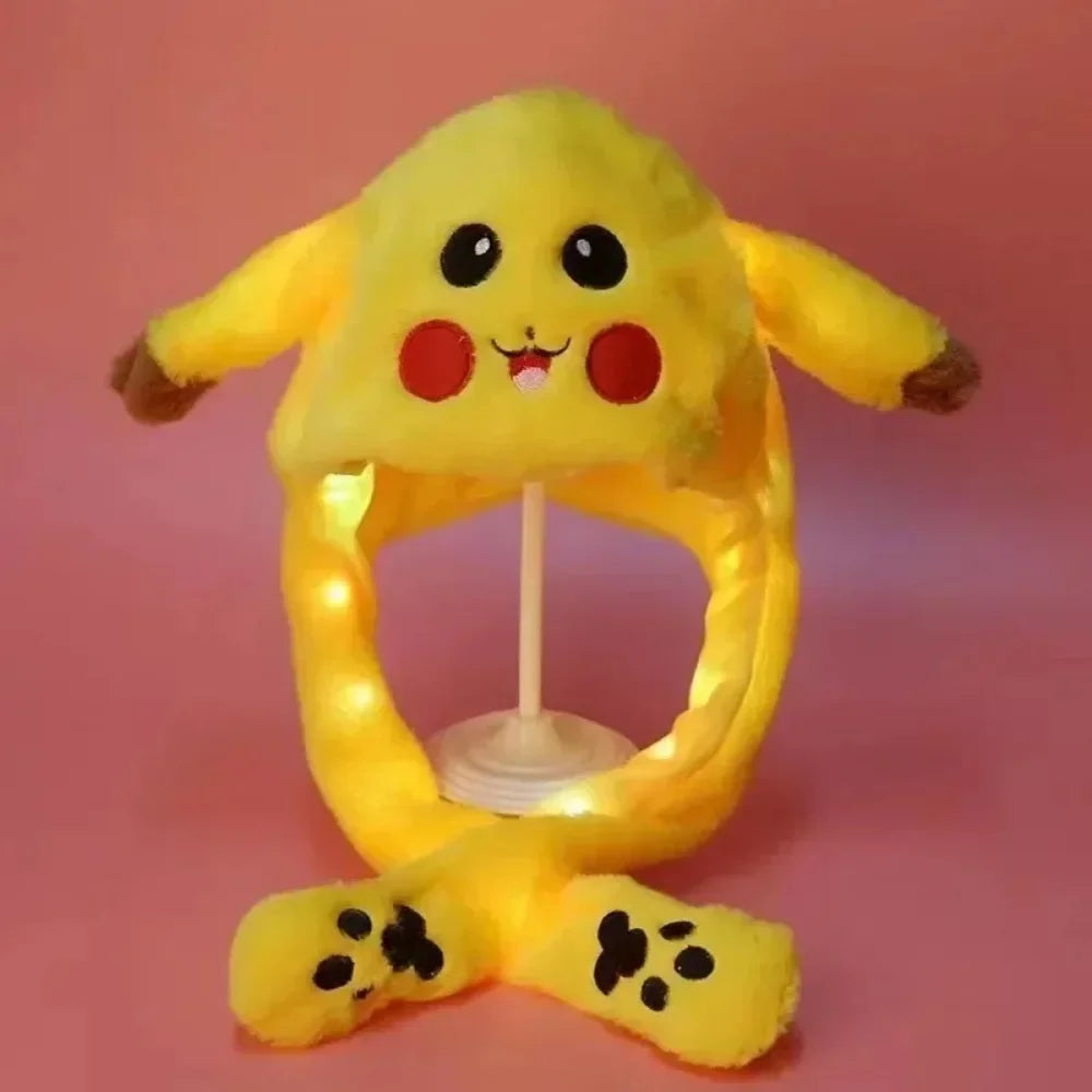 LED Pluche Pokemon muts Met Gloeiende Pikachu Oren Voor Feestjes