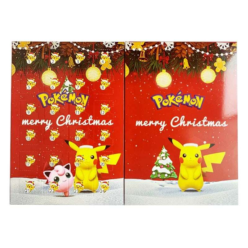 Pokemon Adventskalender Met Eevee En Pikachu 24 Figuren Geschenk