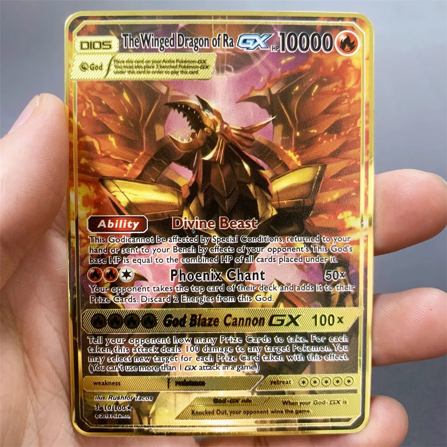 Metalen Pokémon Kaart (Engels)