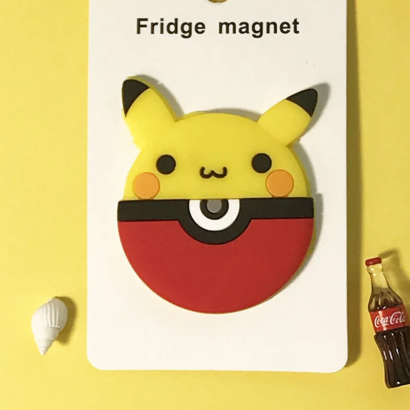 Koelkastmagneten Pikachu en Snorlax Kawaii Decoraties