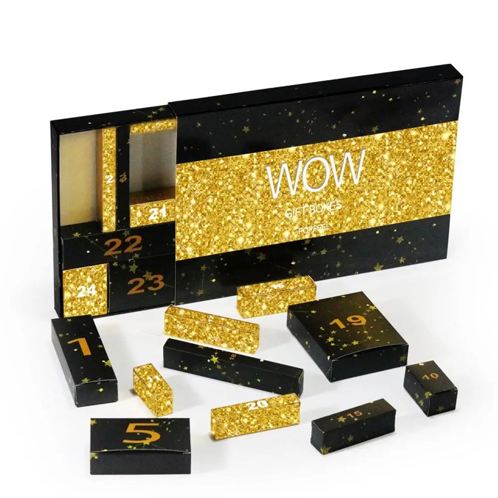 GlowNova 24 Dagen Adventskalender Make-up Set – All-in-One 2025