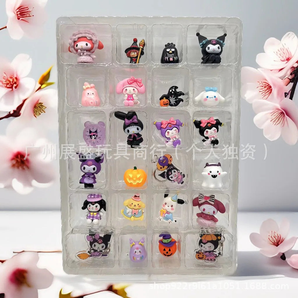 Adventskalender 24 Dagen Sanrio, Hello Kitty en Kuromi Feestplezier