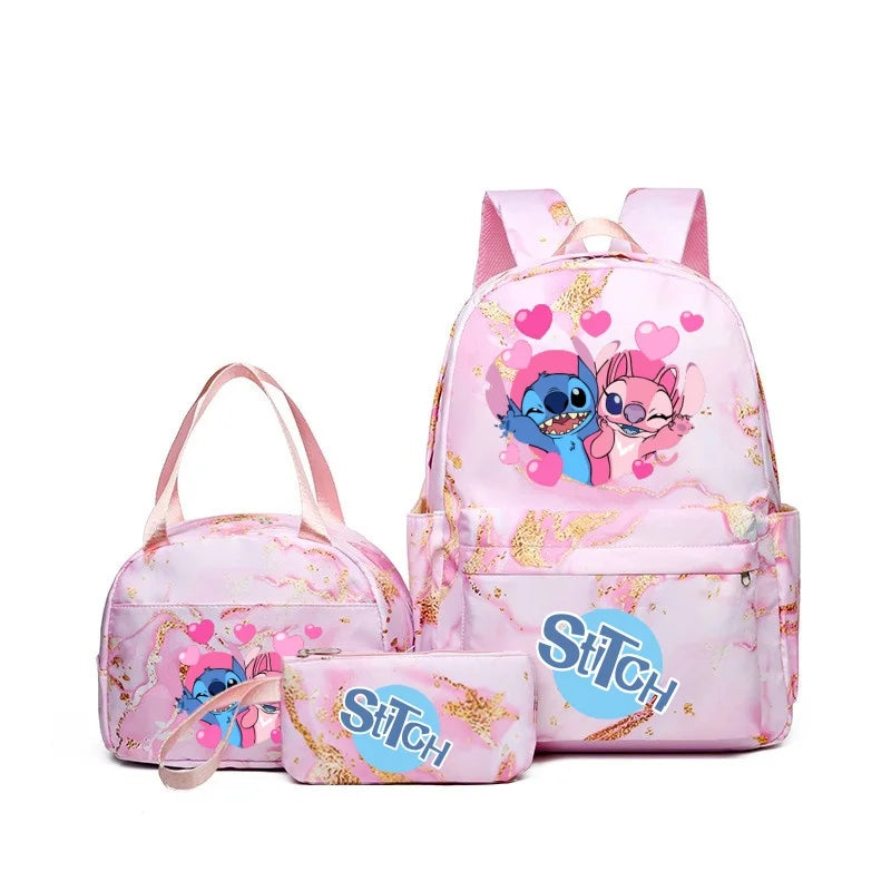Disney Lilo & Stitch Rugzak Set 3delig – Grote Capaciteit