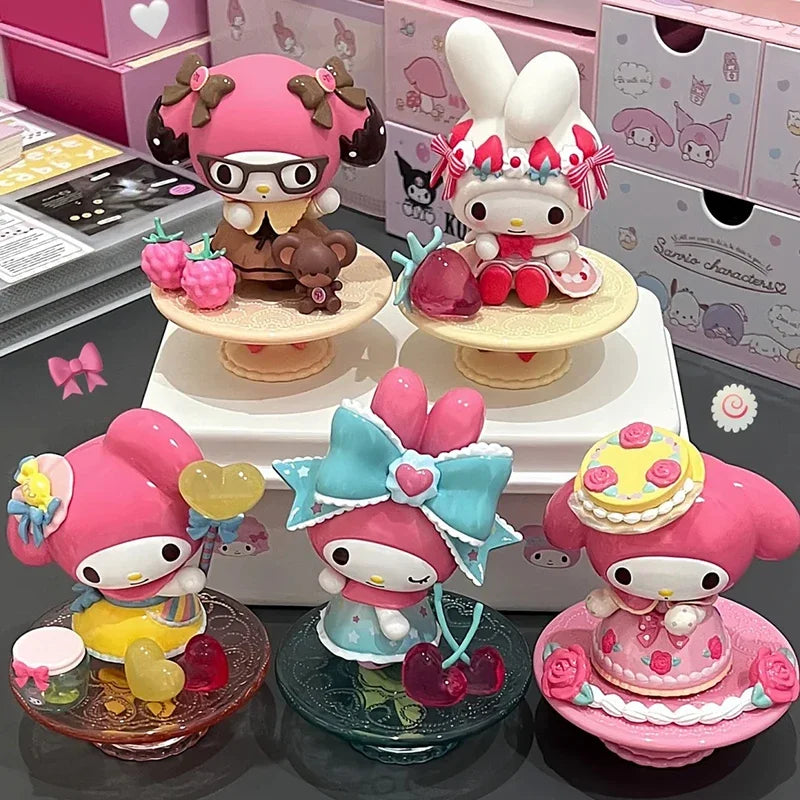 Miniso My Melody Mysterieuze Blinddoos Ornamenten – Schattige Actiefiguren voor Trendy Cadeaus