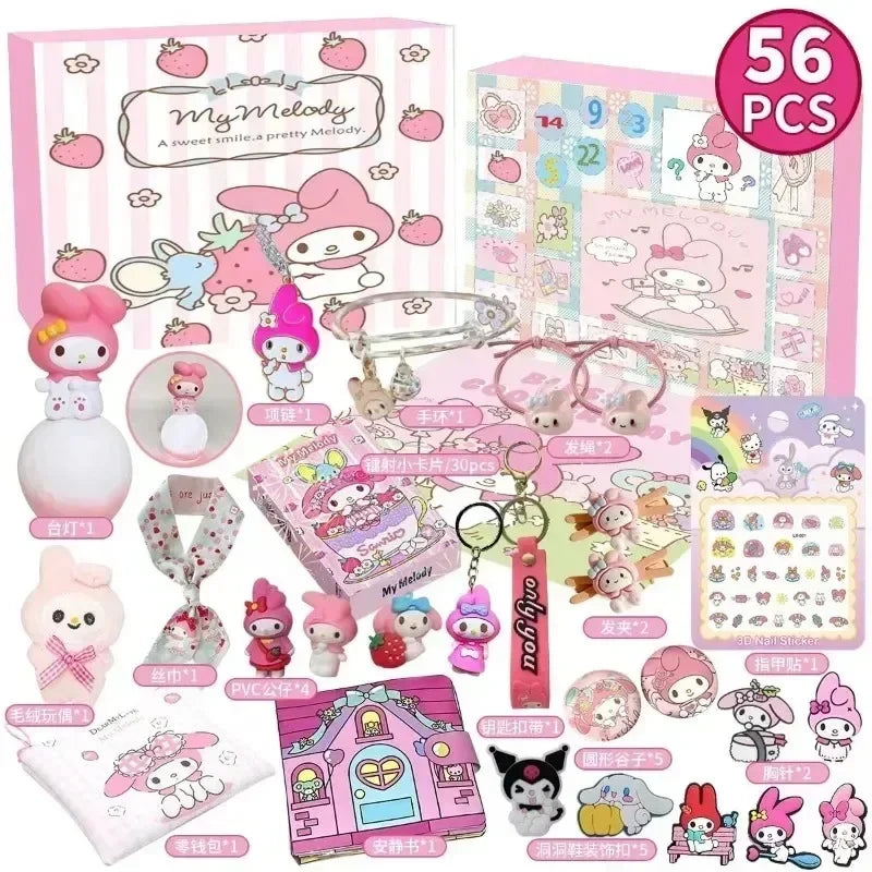 Sanrio Hello Kitty Adventskalender – Figuren 24 dagen 2025