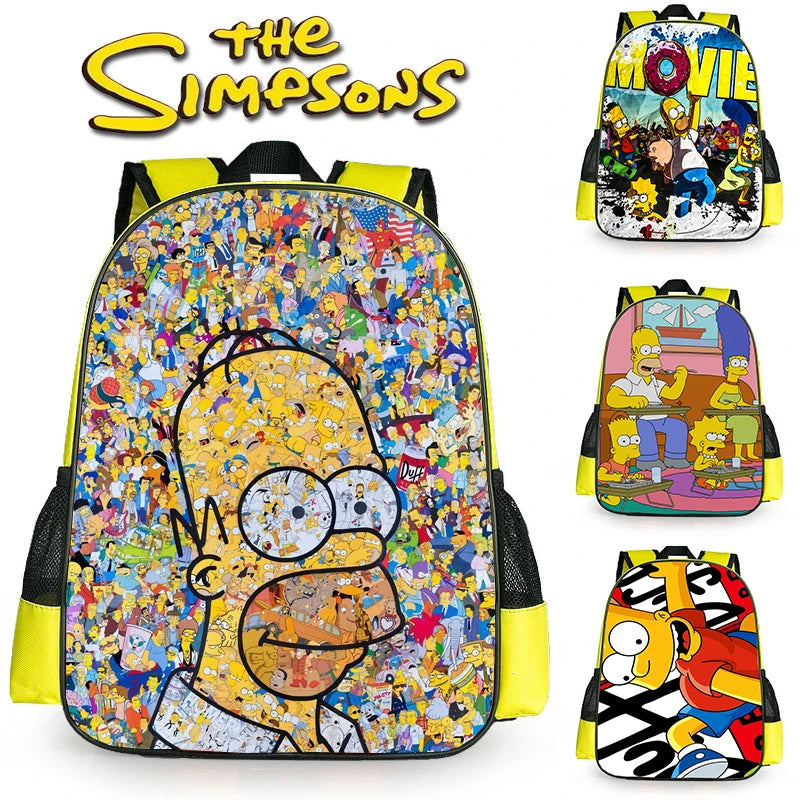 The Simpsons Schooltas Bart Simpson Creatieve Studenten Tas