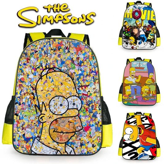 The Simpsons Schooltas Bart Simpson Creatieve Studenten Tas