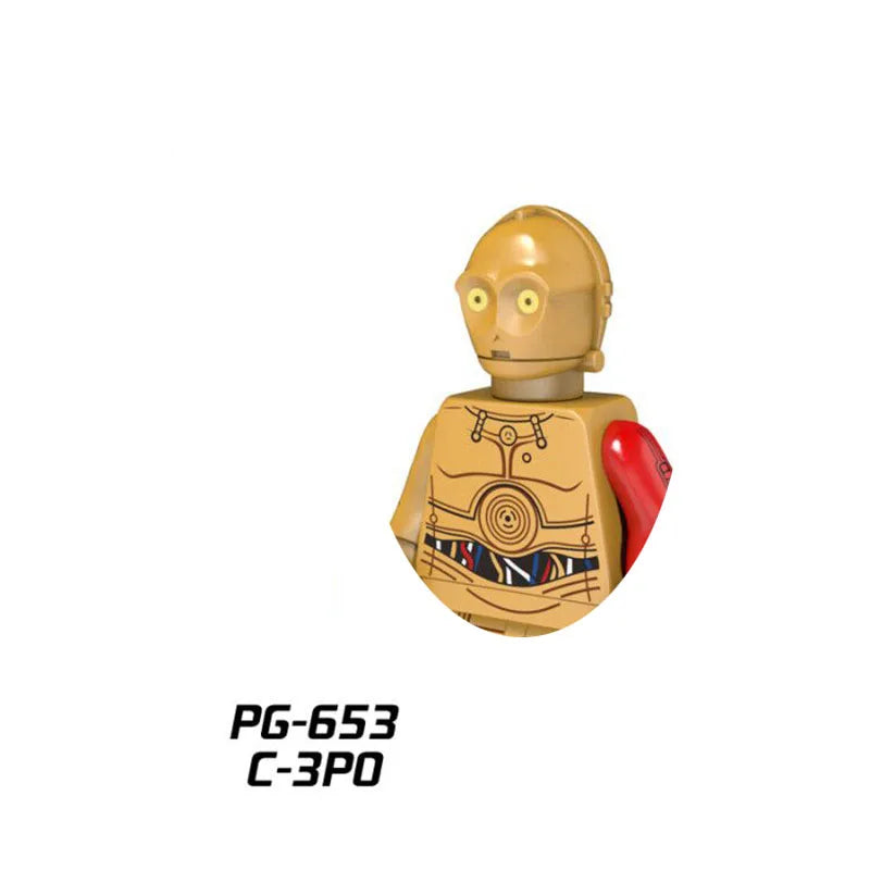 Star Wars Blokken Set met Boba Fett en Ahsoka Bouwplezier