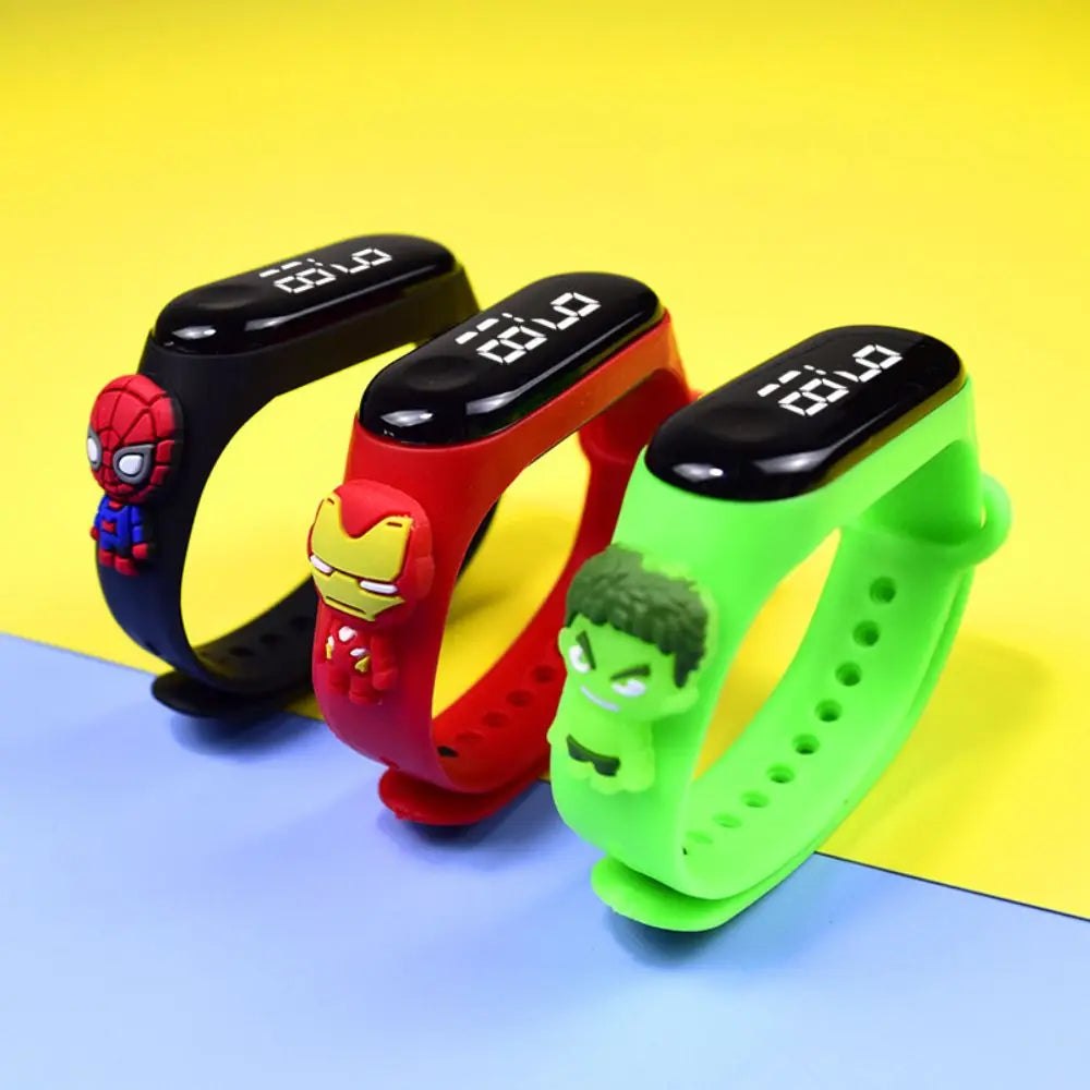 Marvel Spider-Man Kinderhorloge Waterdicht LED Display