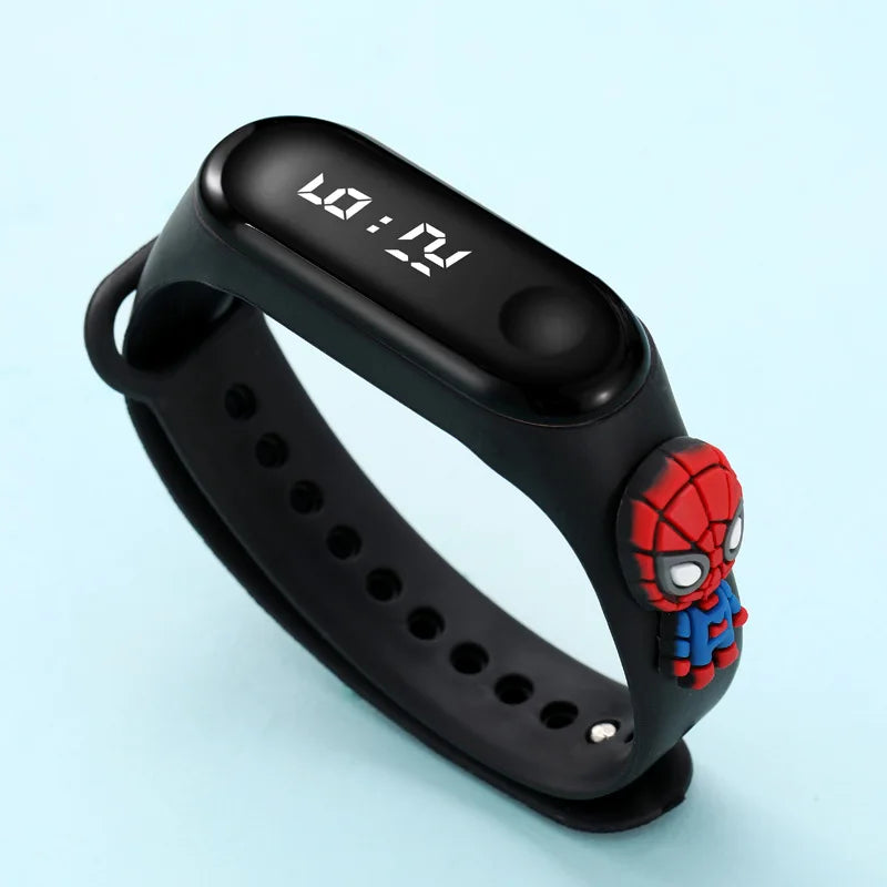 Marvel Spider-Man Kinderhorloge Waterdicht LED Display