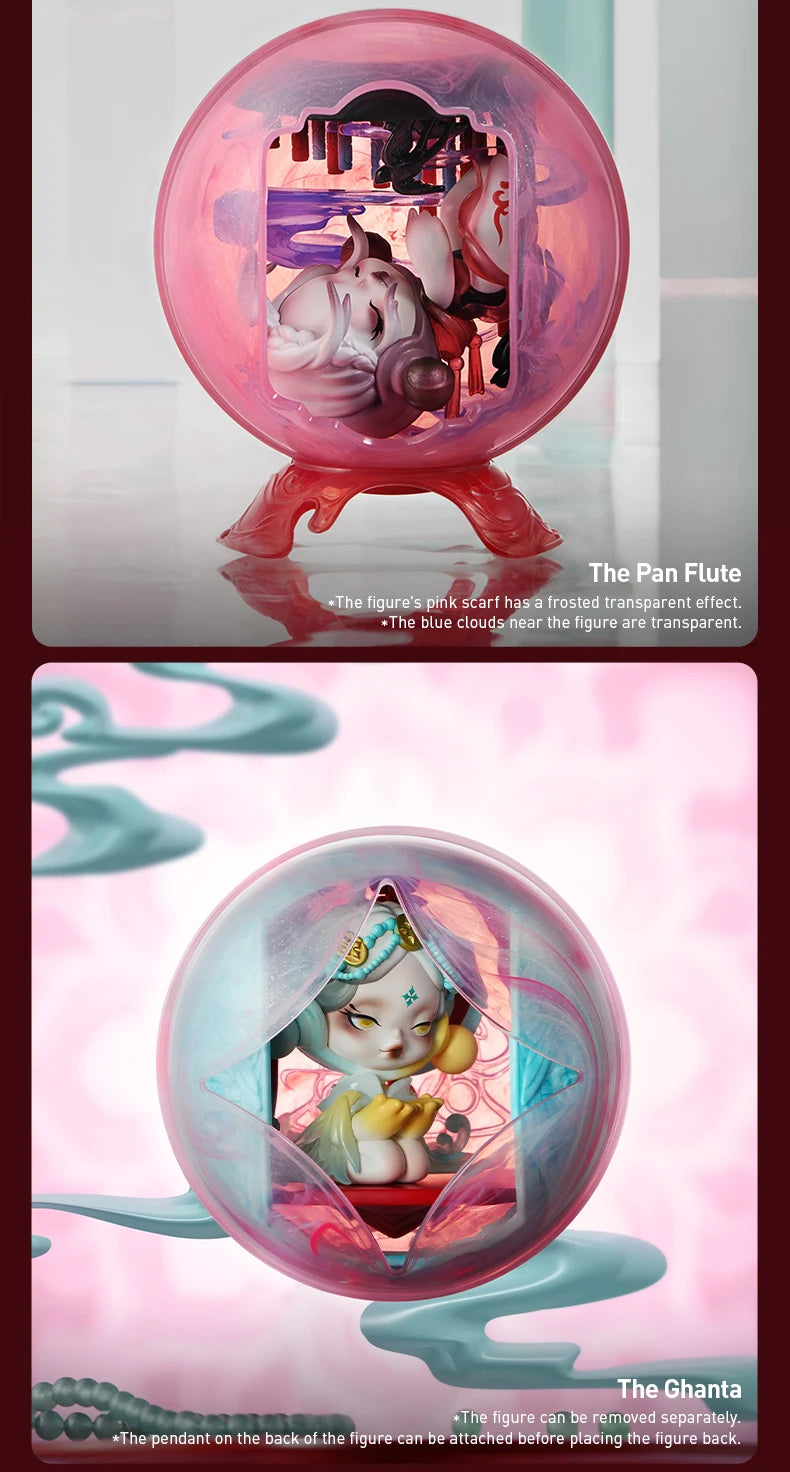 Officiële POP MART SKULLPANDA The Mirage Series – Mystery Box