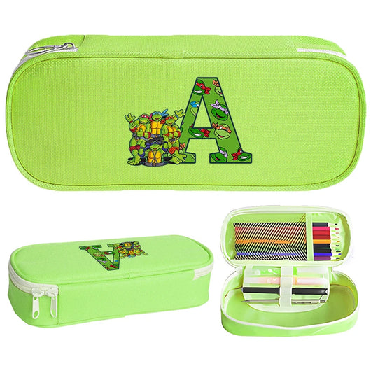 Ninja Turtles Pennenetui – Schattig Cartoon Ontwerp voor Kinderen