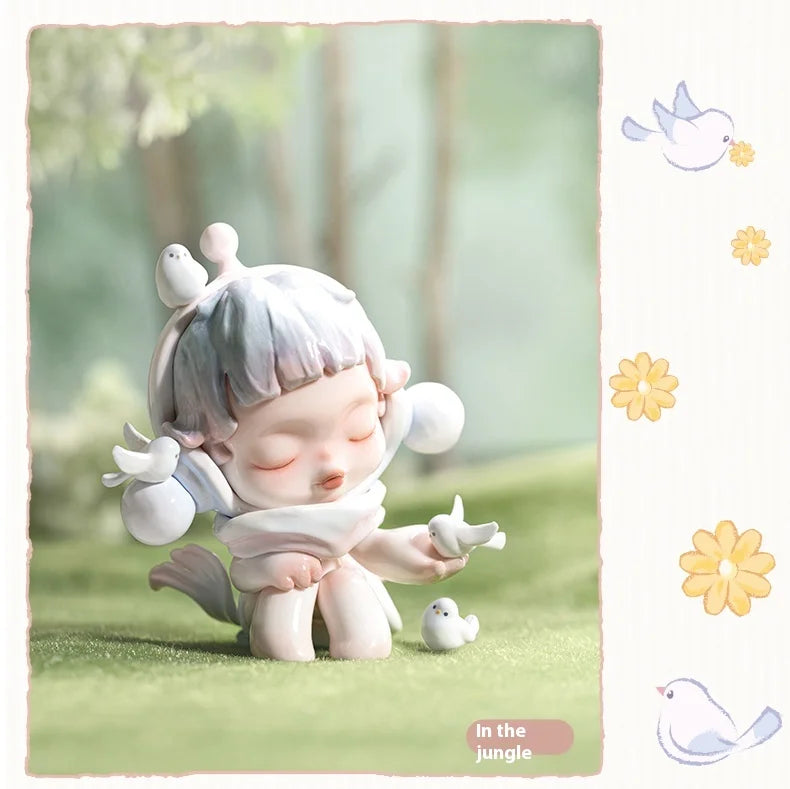 MINISO Skullpanda Temperature Series Figurines – Trendy Blind Box Decor