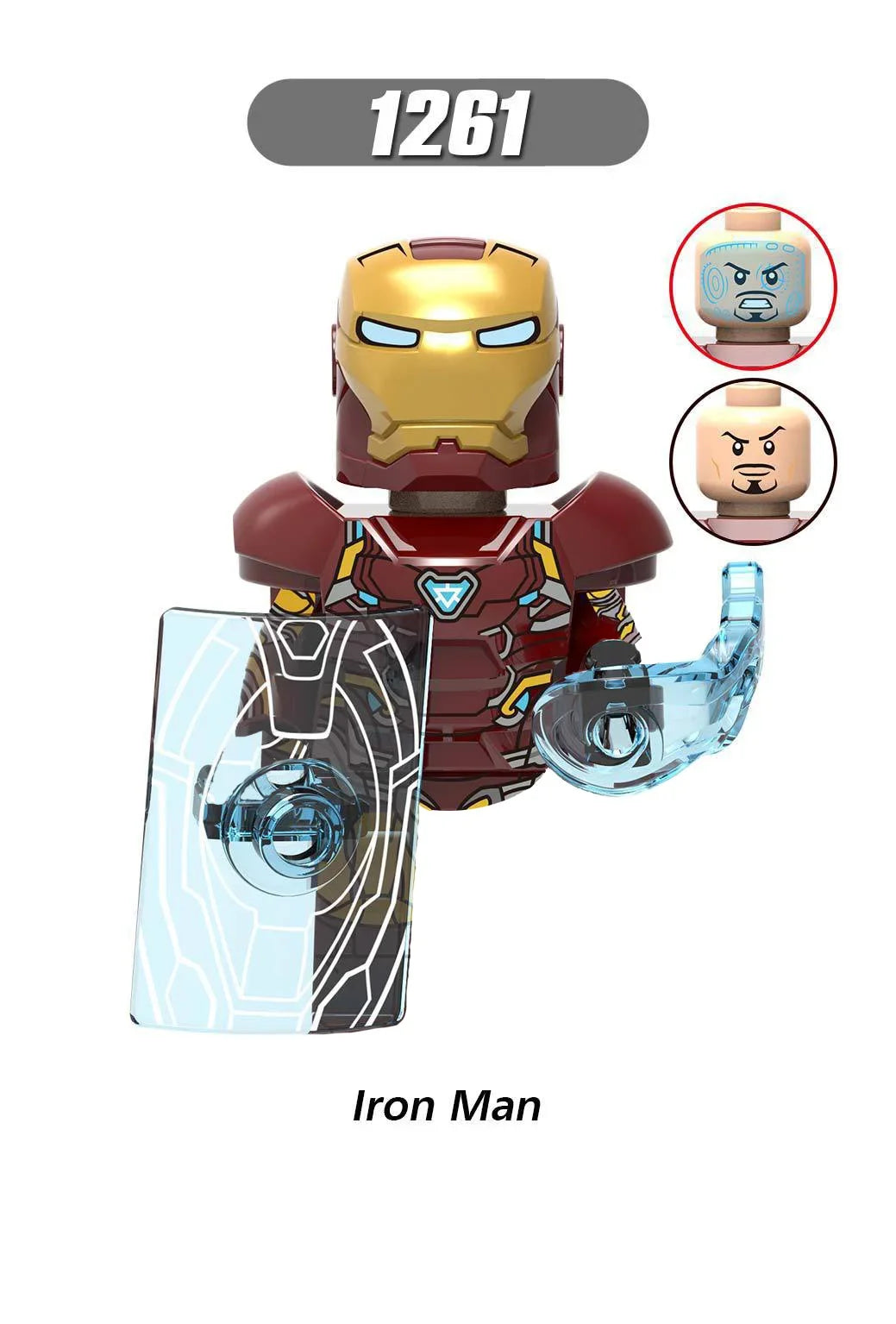 Bouwset met 1002 Marvel Deadpool en Iron Man voor Kinderen