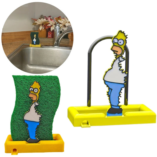 Simpsons Sponge Drainer Gepersonaliseerd Keukenorganizer