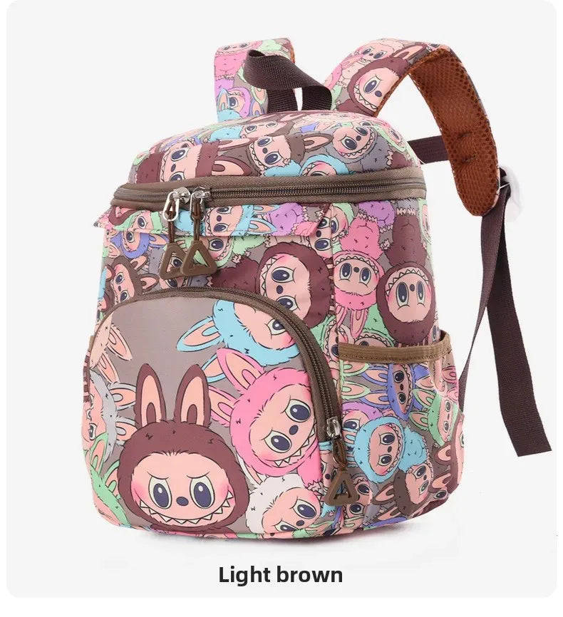 Kinder Rugzak Labubu Groot Lichtgewicht – Cartoon Patroon