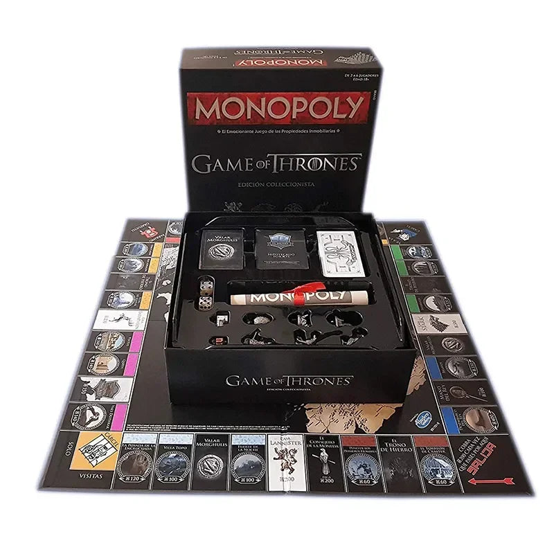 Game of Thrones Monopoly Bordspel voor Gezellige Avonden