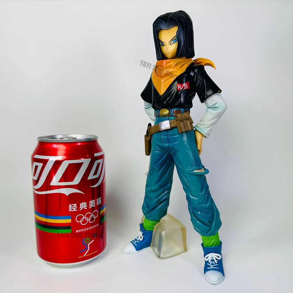 AnimeCollectibles Dragon Ball Z Android 18 Actiefiguur – Perfect Voor Verzamelaars