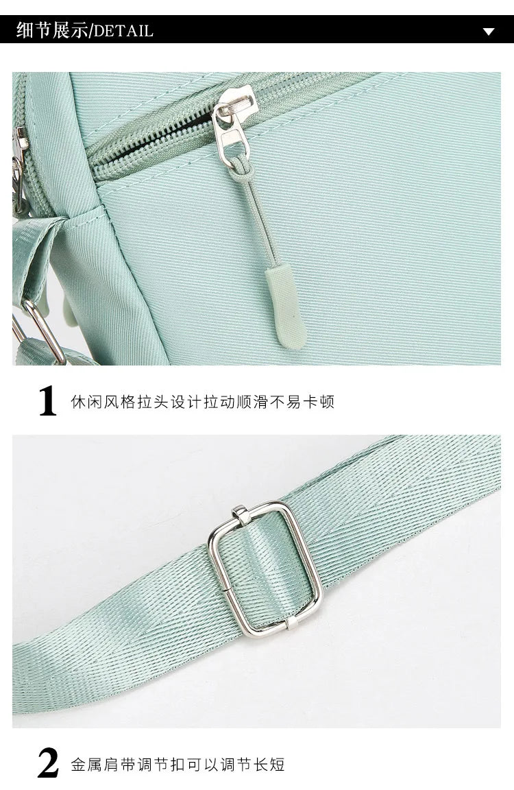 Schoudertas Care Bears Kawaii Canvas Crossbody Voor Dames