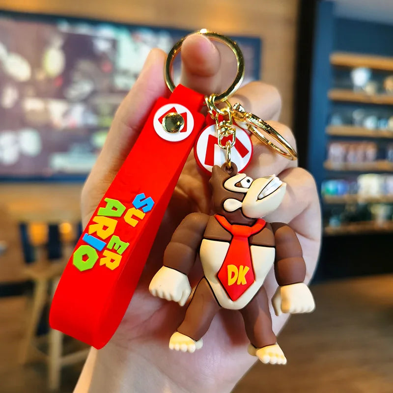Sleutelhanger Super Mario Figuren Set Met Poppen Voor Tas