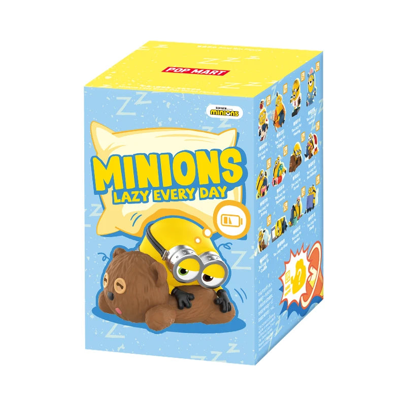 Officiële POP MART Minions Luie Elke Dag Serie Figuren – Mystery Box Vol Verrassingen