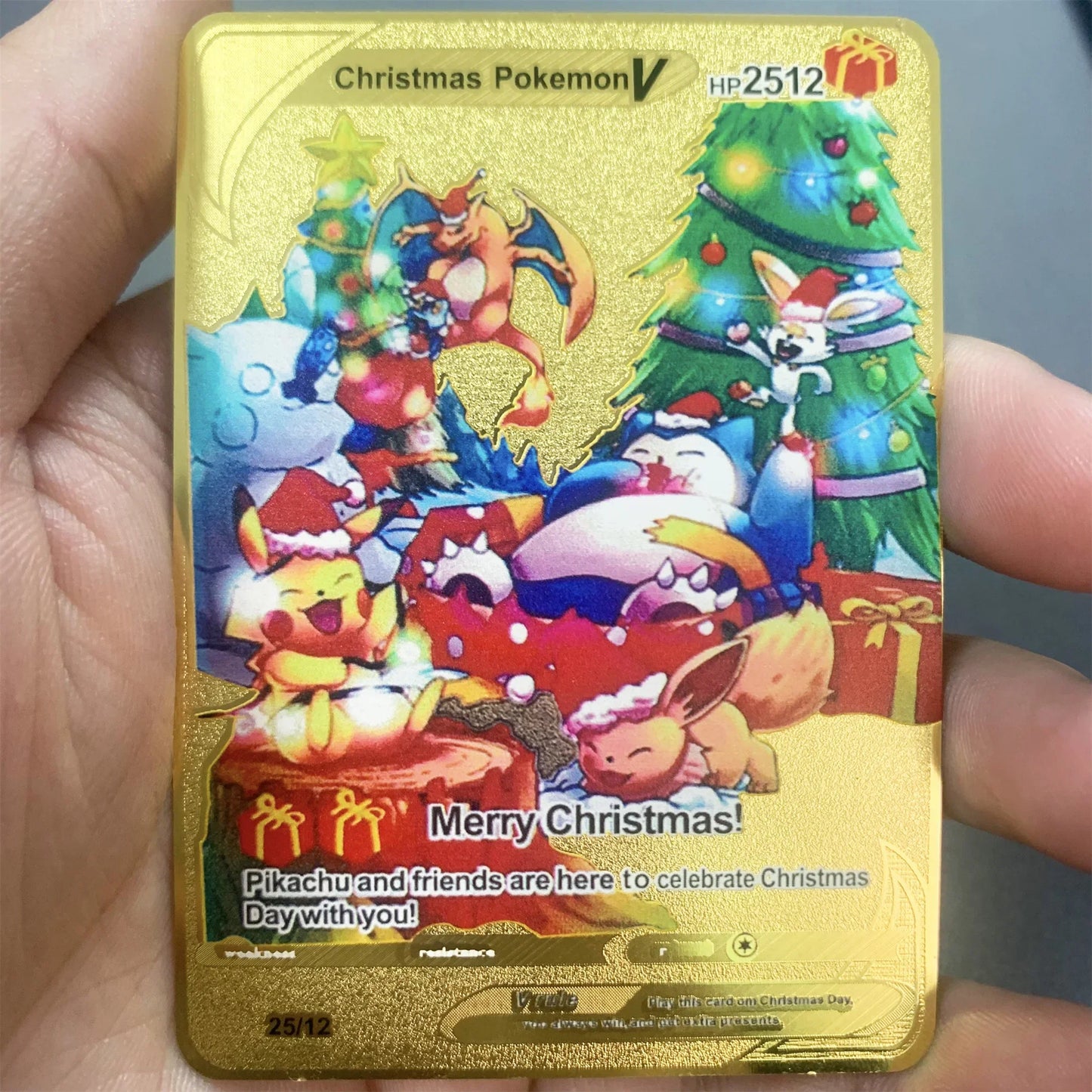 Metalen Pokémon Kaart (Engels)