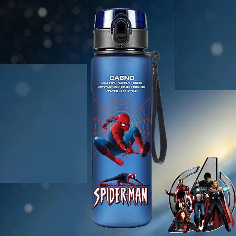 Spiderman Hulk Anime Waterfles Voor Jongens En Meisjes 560ml