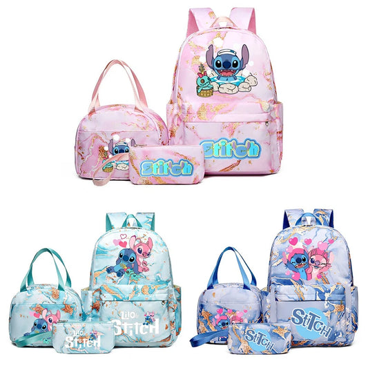 Disney Lilo & Stitch Rugzak Set 3delig – Grote Capaciteit