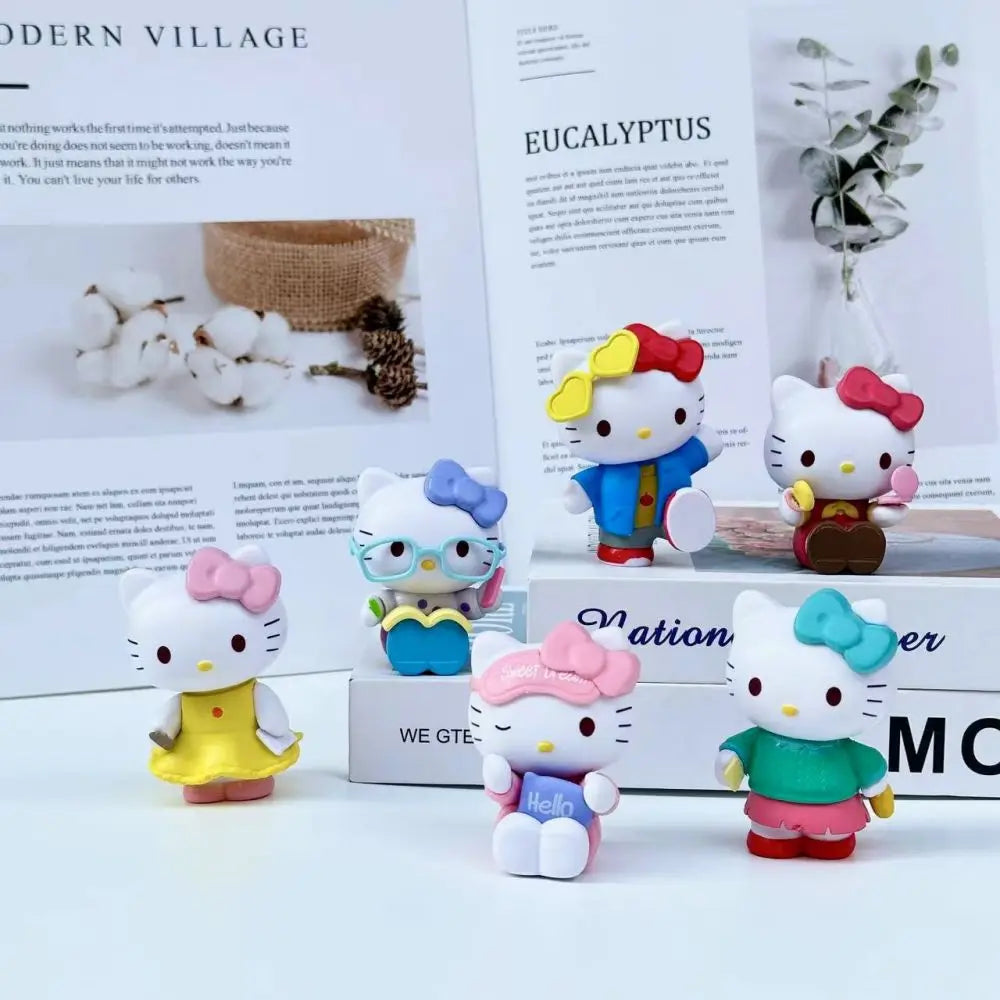 MINISO Hello Kitty Blind Box Figuren – Schattige Anime Decoratie voor Meisjes