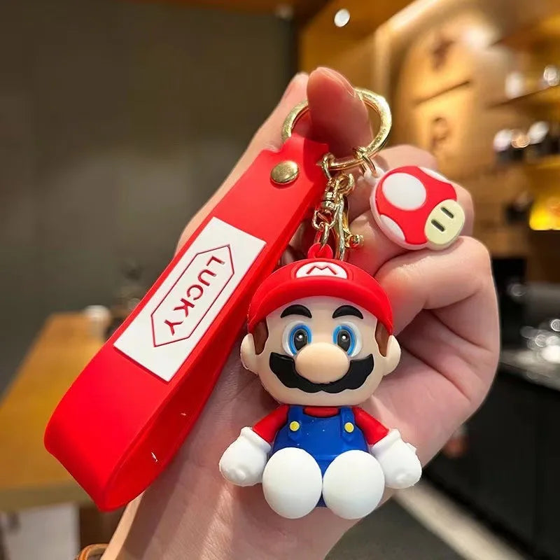 Sleutelhanger Super Mario Figuren Set Met Poppen Voor Tas