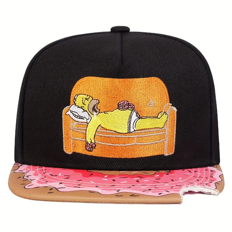 Simpsons Baseball Cap Met UV-bescherming Voor Buitenactiviteiten