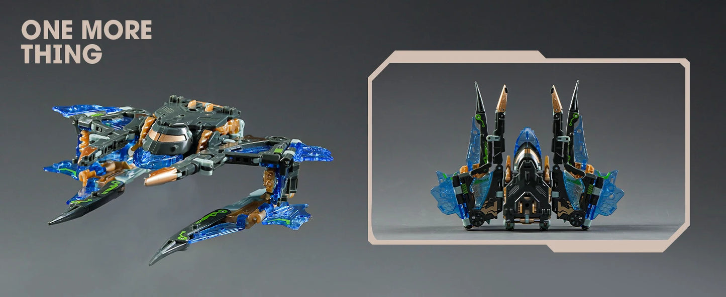 Officiële 52TOYS Beastbox BB-64 Radioheadar – Transformeerbare Mecha en Cube Actiefiguur